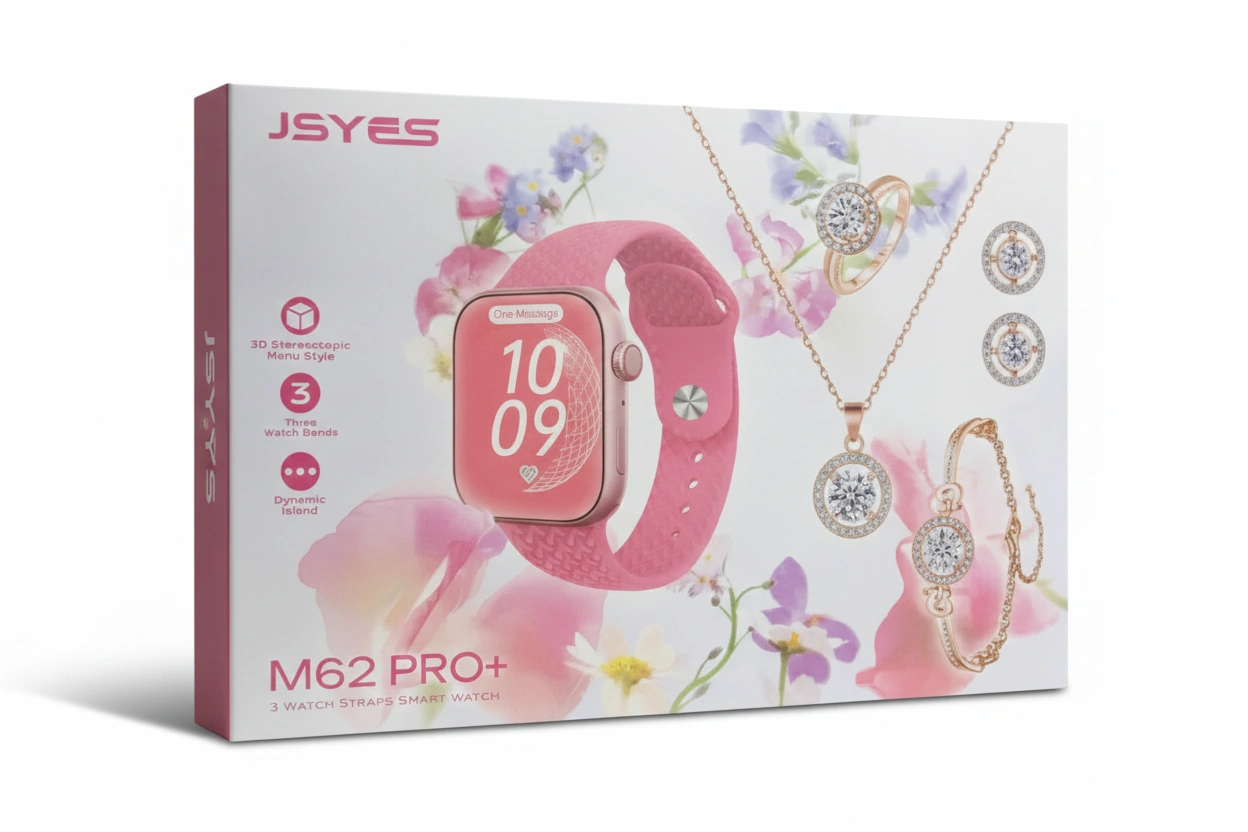 ساعة ذكية جسيس ام 62 برو بلس ساعة ذكية جسيس ام 62 برو بلس